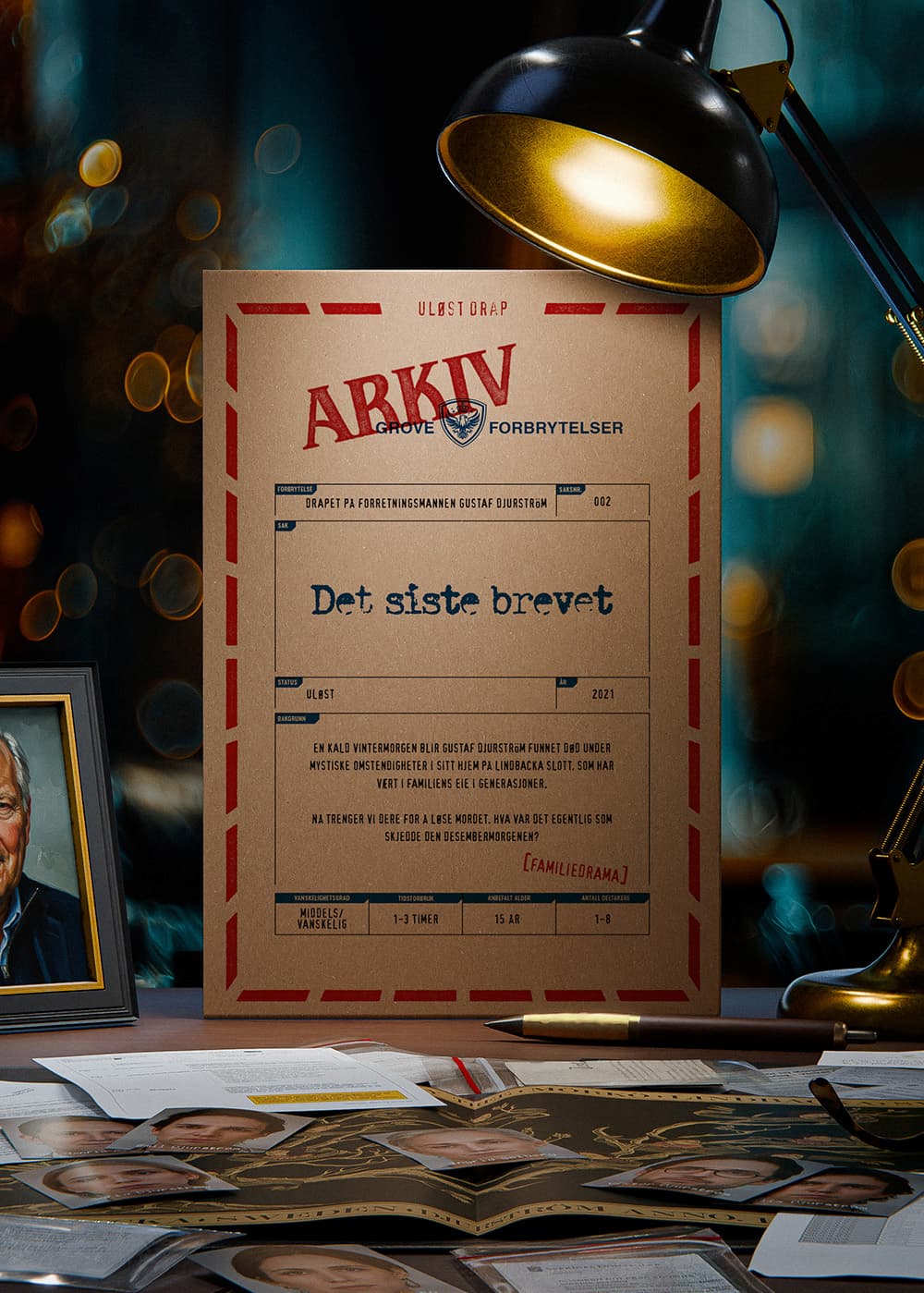 ARKIV mordgåtespill